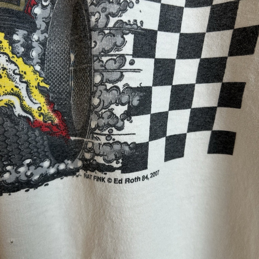 Official RAT FINK Ed Roth Graphic 2007 Racing Team T-Shirt Size Xl - Picture 4 of 7
